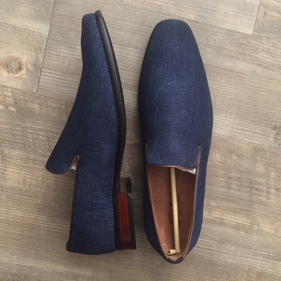Florsheim Postino Plain Toe Linen Slip On - Picture 1 of 9